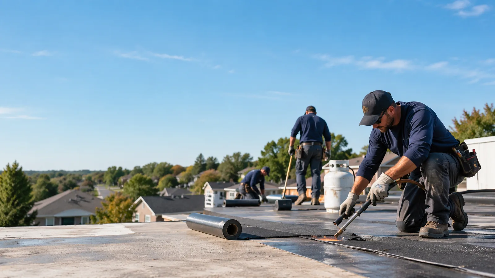 Flat Roof Leak Repair providers in Wedron, IL